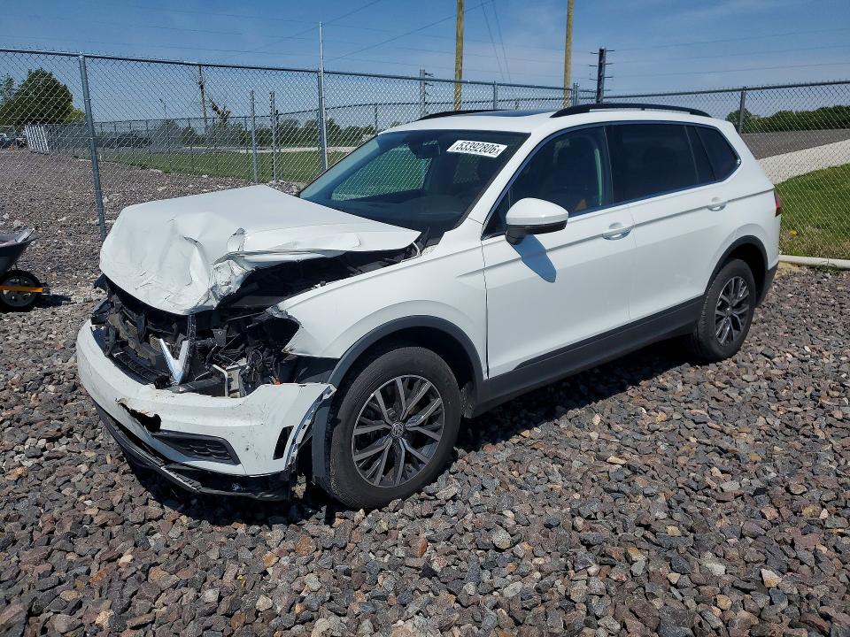 2019 Volkswagen Tiguan მანქანა იყიდება აუქციონზე, vin: 3VV2B7AX7KM143651, აუქციონის ნომერი: 53392806