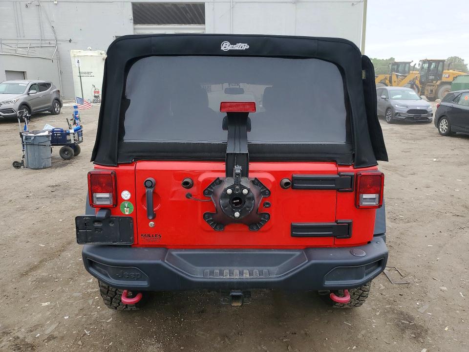 Aukcja sprzedaży 2015 Jeep Wrangler Unlimited, vin: 1C4BJWFG6FL715529, numer aukcji: 54504176