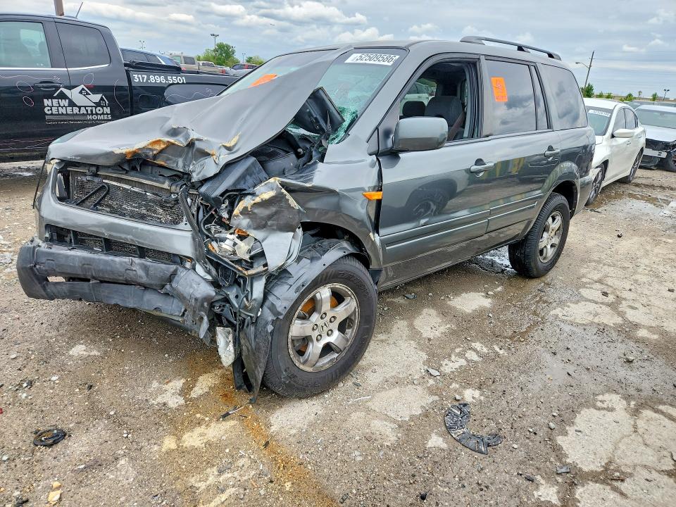 2007 Honda Pilot მანქანა იყიდება აუქციონზე, vin: 2HKYF18457H531139, აუქციონის ნომერი: 52509586