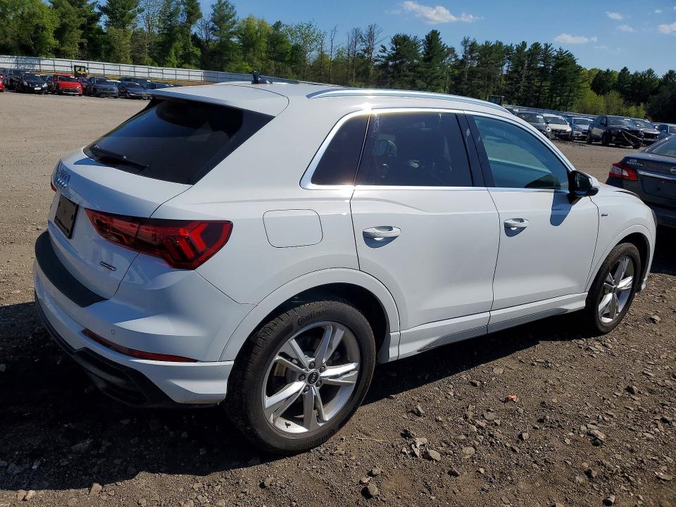 Продаж на аукціоні авто 2022 Audi Q3, vin: WA1EECF34N1044086, номер лоту: 52089776