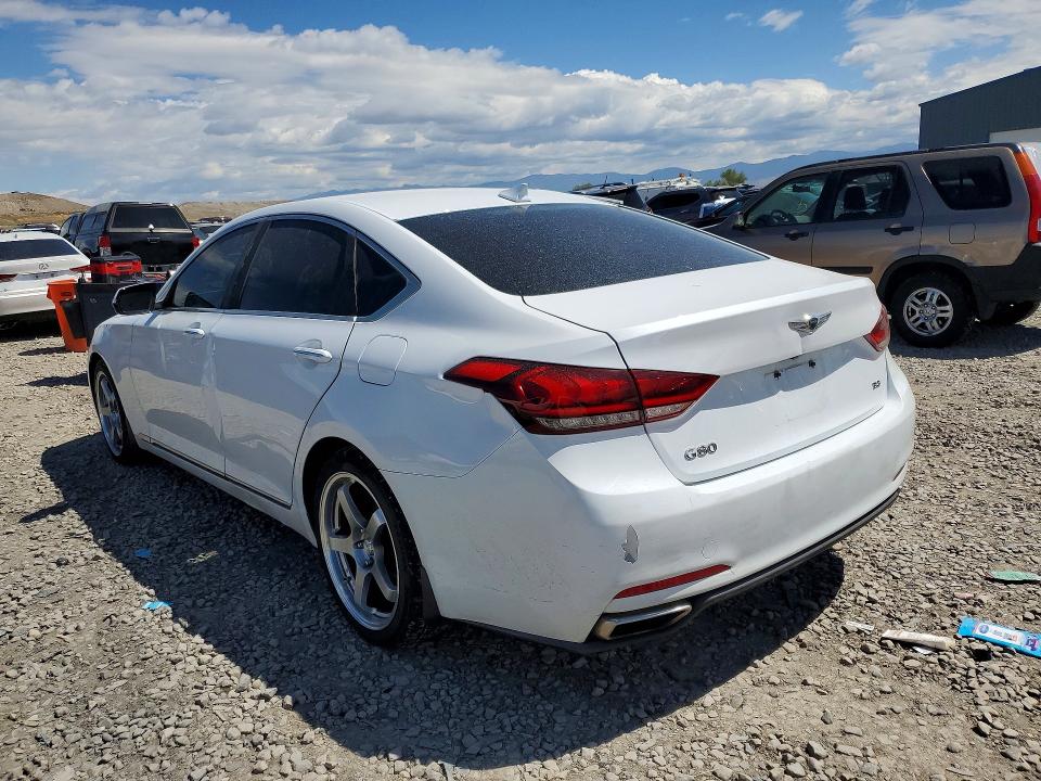 Aukcja sprzedaży 2017 Genesis G80, vin: KMHGN4JE1HU191106, numer aukcji: 54489766