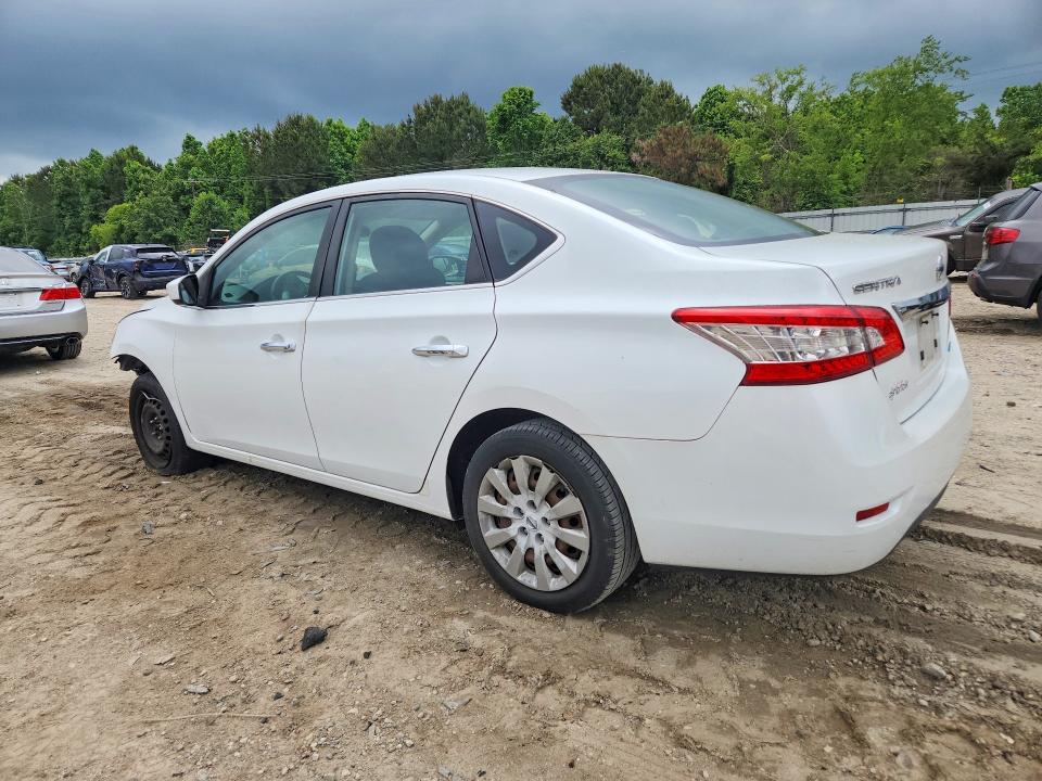 2014 Nissan Sentra მანქანა იყიდება აუქციონზე, vin: 3N1AB7APXEY283378, აუქციონის ნომერი: 53358536