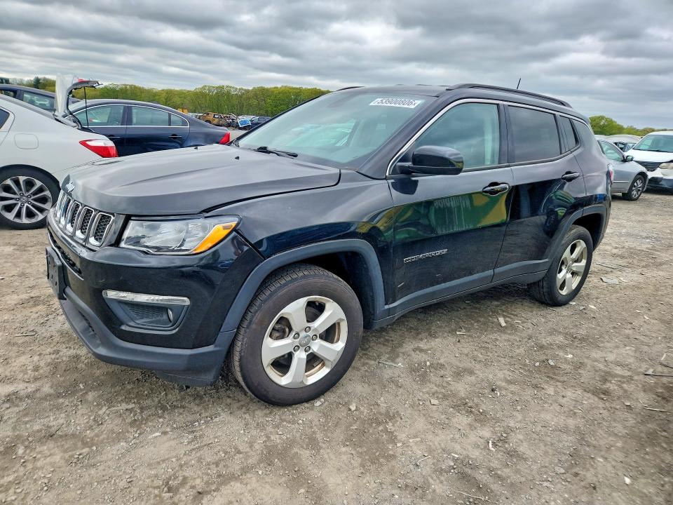 53900806 :رقم المزاد ، 3C4NJDBB5KT647511 vin ، 2019 Jeep Compass مزاد بيع
