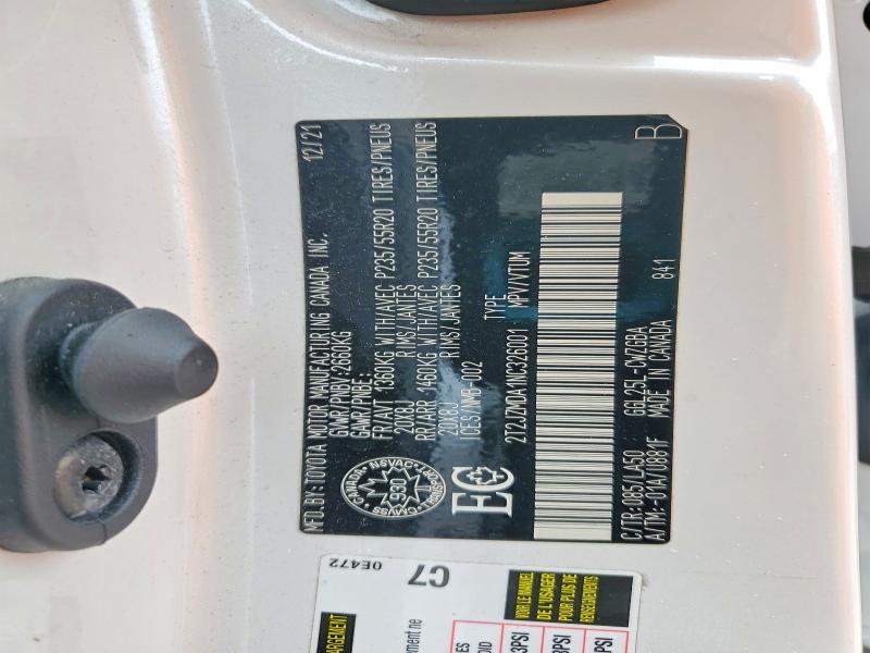 Продаж на аукціоні авто 2022 Lexus Rx, vin: 2T2JZMDA1NC326001, номер лоту: 53661996