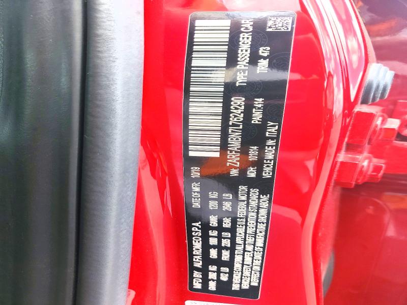 Продаж на аукціоні авто 2020 Alfa Romeo Giulia, vin: ZARFAMBN7L7624290, номер лоту: 53302046