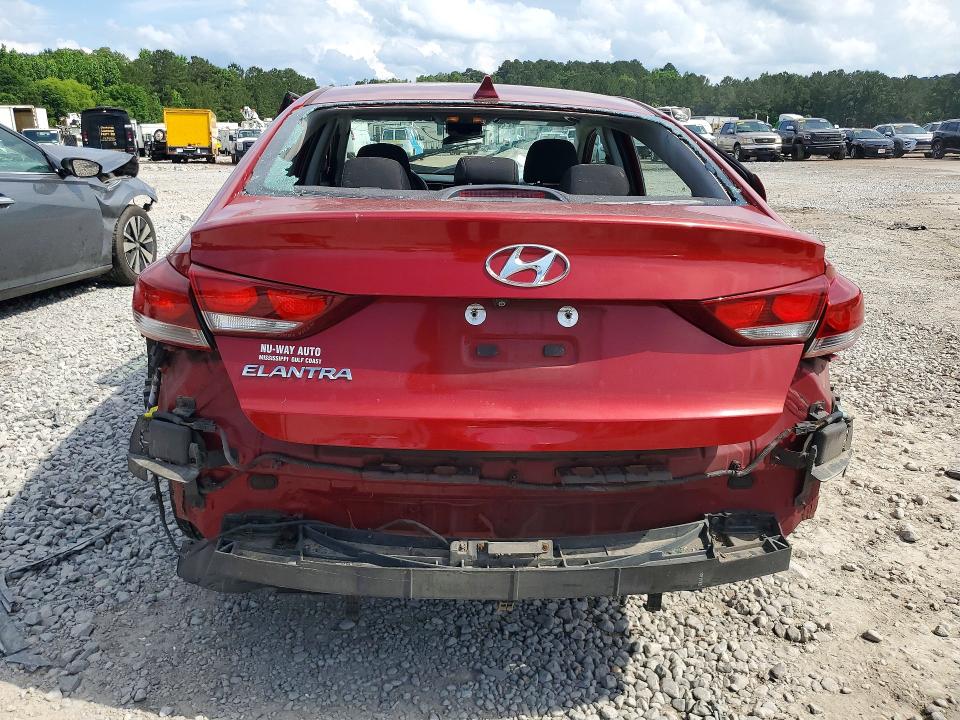 2017 Hyundai Elantra მანქანა იყიდება აუქციონზე, vin: KMHD84LF5HU241232, აუქციონის ნომერი: 54261226