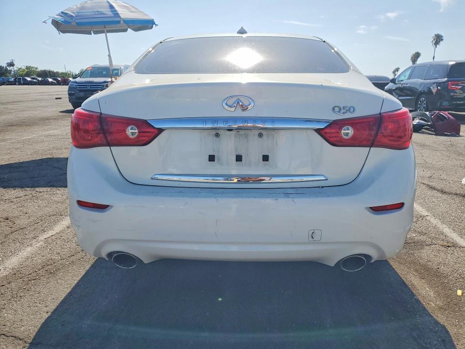 53566196 :رقم المزاد ، JN1BV7AP3FM354050 vin ، 2015 Infiniti Q50 مزاد بيع