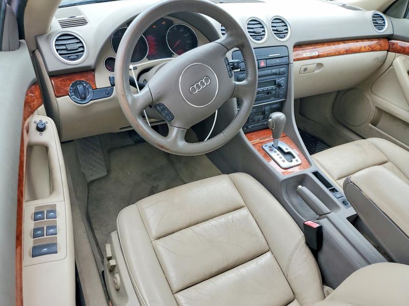 2004 Audi A4 მანქანა იყიდება აუქციონზე, vin: WAUDT48H34K007610, აუქციონის ნომერი: 53161666