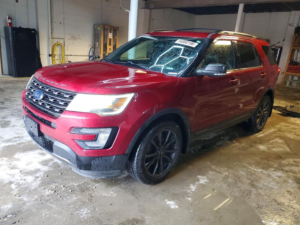 2017 Ford Explorer მანქანა იყიდება აუქციონზე, vin: 1FM5K8D83HGC75648, აუქციონის ნომერი: 54860196