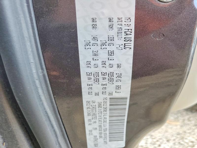 54380786 :رقم المزاد ، 2C4RDGCG1HR827522 vin ، 2017 Dodge Grand Caravan مزاد بيع