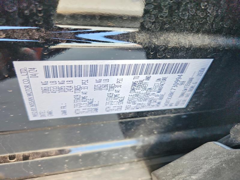 53433146 :رقم المزاد ، 5N1BT3CA8RC730994 vin ، 2024 Nissan Rogue مزاد بيع