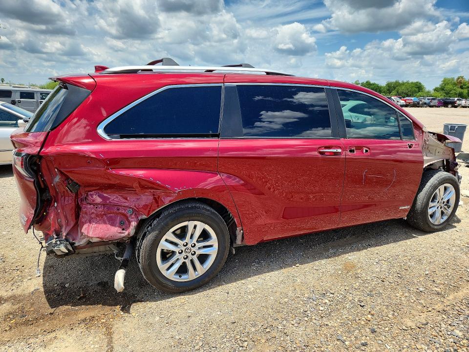 Продаж на аукціоні авто 2021 Toyota Sienna, vin: 5TDZRKEC9MS064245, номер лоту: 53297886