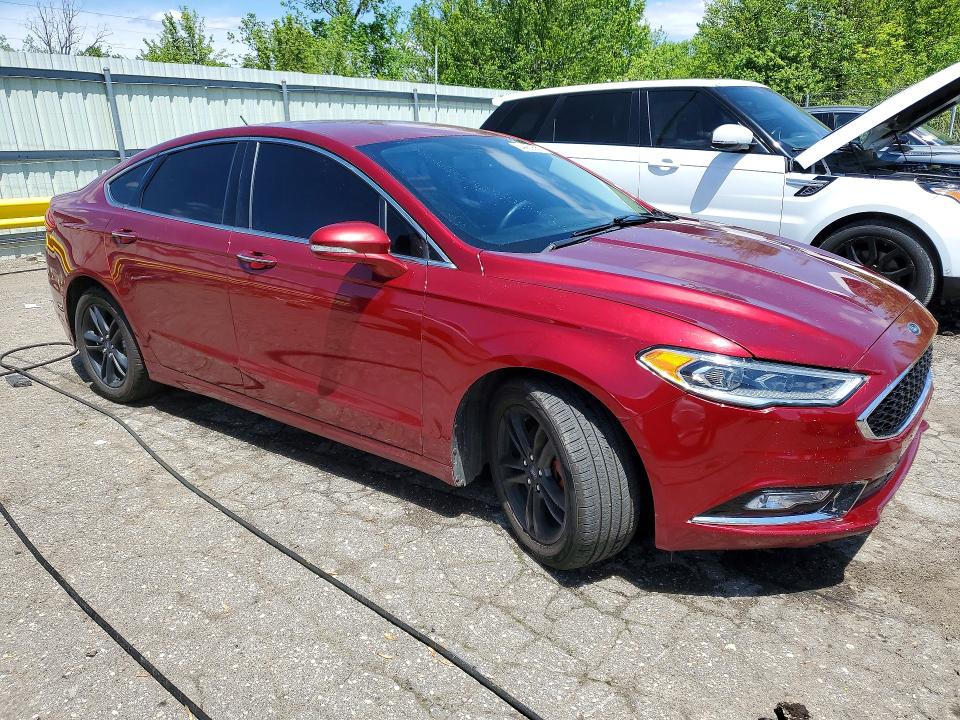 54450556 :رقم المزاد ، 3FA6P0HD1JR259729 vin ، 2018 Ford Fusion مزاد بيع