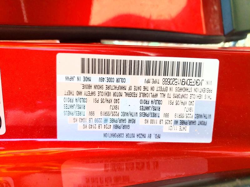 Aukcja sprzedaży 2022 Mazda Cx-5, vin: JM3KFBDM9N1520688, numer aukcji: 52284636