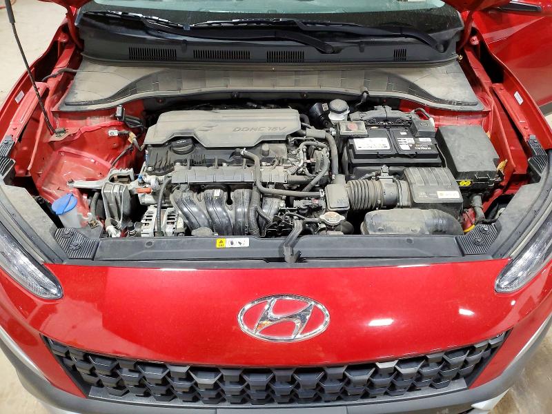2022 Hyundai Kona მანქანა იყიდება აუქციონზე, vin: KM8K22AB1NU818587, აუქციონის ნომერი: 52586246