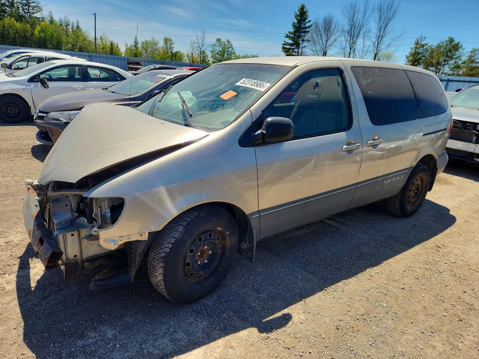 2003 Toyota Sienna მანქანა იყიდება აუქციონზე, vin: 4T3ZF19C93U530573, აუქციონის ნომერი: 52318986