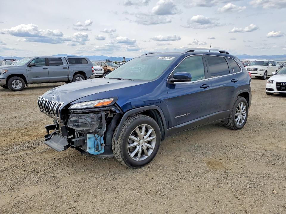 53087536 :رقم المزاد ، 1C4PJMDB9JD576114 vin ، 2018 Jeep Cherokee مزاد بيع