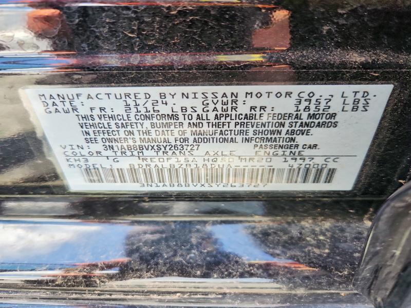 54704106 :رقم المزاد ، 3N1AB8BVXSY263727 vin ، 2025 Nissan Sentra مزاد بيع