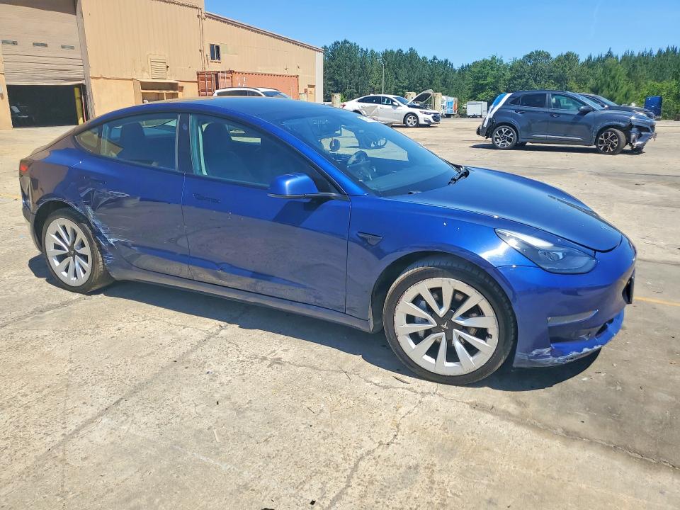 53751666 :رقم المزاد ، 5YJ3E1EB6NF191088 vin ، 2022 Tesla Model 3 مزاد بيع