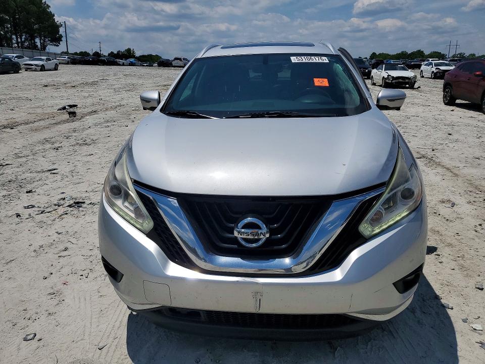 2017 Nissan Murano მანქანა იყიდება აუქციონზე, vin: 5N1AZ2MG0HN155168, აუქციონის ნომერი: 53106176