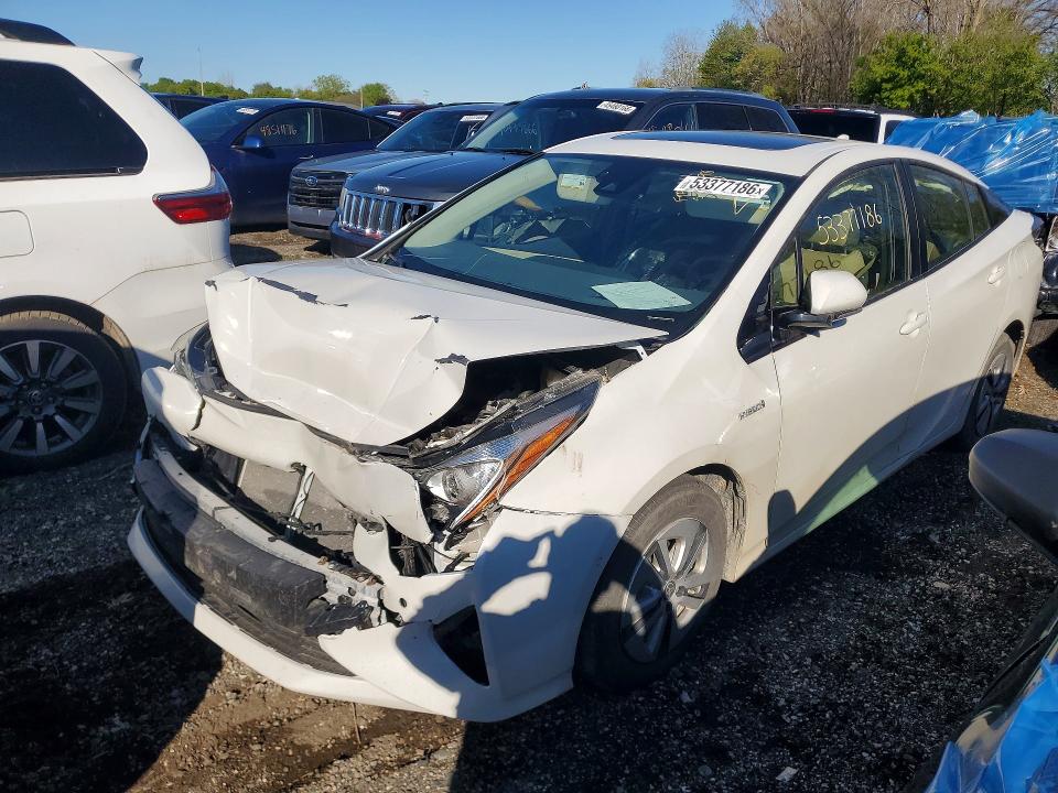 Aukcja sprzedaży 2018 Toyota Prius, vin: JTDKARFU4J3055426, numer aukcji: 53377186