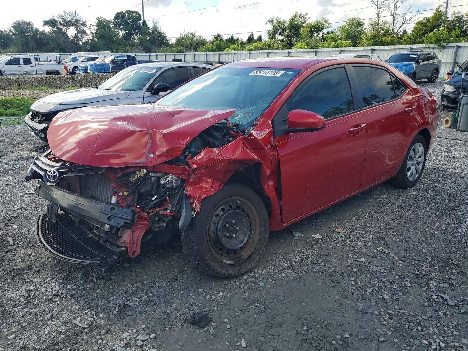 55418126 :رقم المزاد ، 2T1BURHEXGC538559 vin ، 2016 Toyota Corolla مزاد بيع