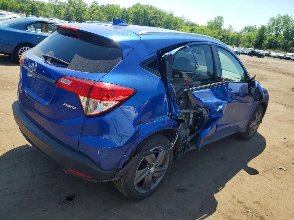 2021 Honda Hr-v მანქანა იყიდება აუქციონზე, vin: 3CZRU6H55MM753616, აუქციონის ნომერი: 53969576