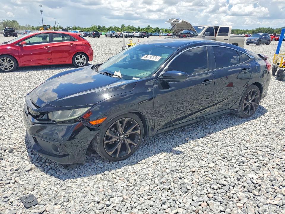 Aukcja sprzedaży 2020 Honda Civic, vin: 2HGFC2F84LH592191, numer aukcji: 54097726