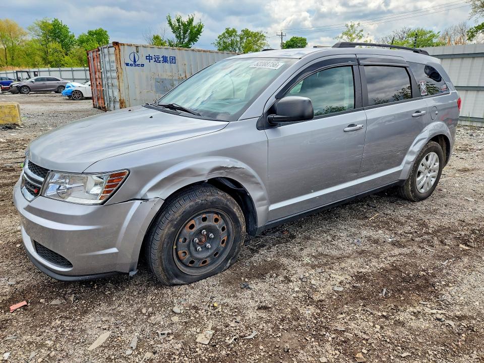 2018 Dodge Journey მანქანა იყიდება აუქციონზე, vin: 3C4PDCAB2JT513968, აუქციონის ნომერი: 52288756