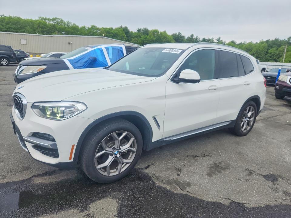 2020 Bmw X3 მანქანა იყიდება აუქციონზე, vin: 5UXTY5C09LLT38156, აუქციონის ნომერი: 54469596