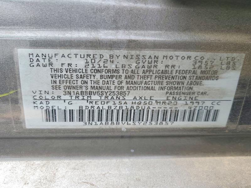 55101766 :رقم المزاد ، 3N1AB8BV6SY253857 vin ، 2025 Nissan Sentra مزاد بيع