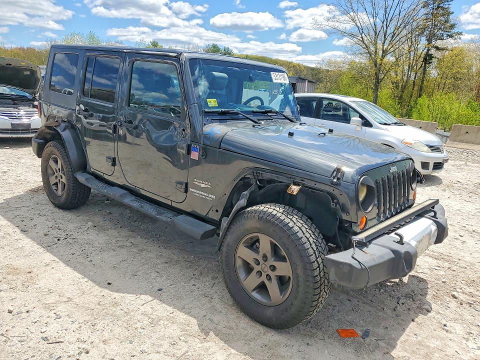 53131186 :رقم المزاد ، 1J4BA5H18AL156331 vin ، 2010 Jeep Wrangler Unlimited مزاد بيع