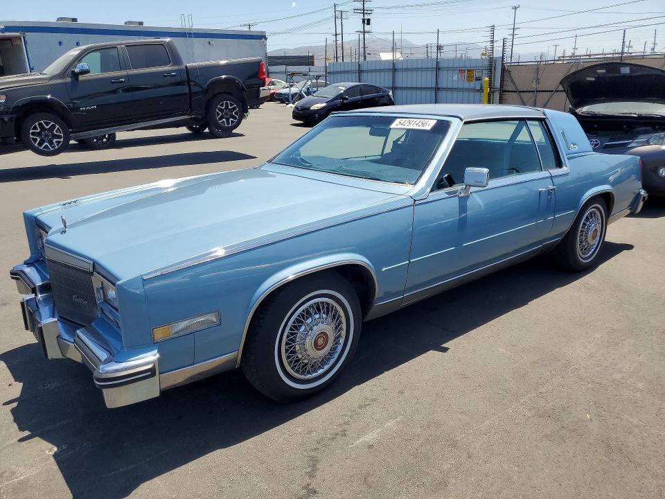 Aukcja sprzedaży 1985 Cadillac Eldorado, vin: 1G6EL5789FE604196, numer aukcji: 54291456