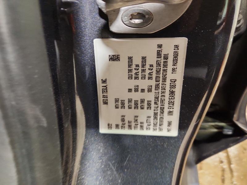 Продаж на аукціоні авто 2022 Tesla Model 3, vin: 5YJ3E1EA9NF188743, номер лоту: 55175776