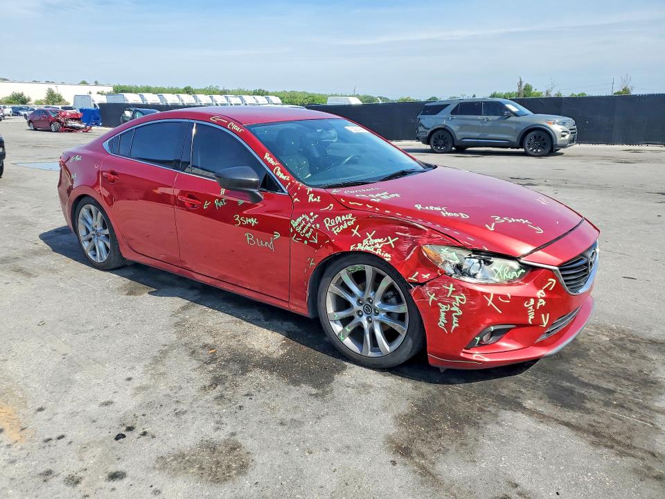2015 Mazda 6 მანქანა იყიდება აუქციონზე, vin: JM1GJ1V56F1222289, აუქციონის ნომერი: 52921666