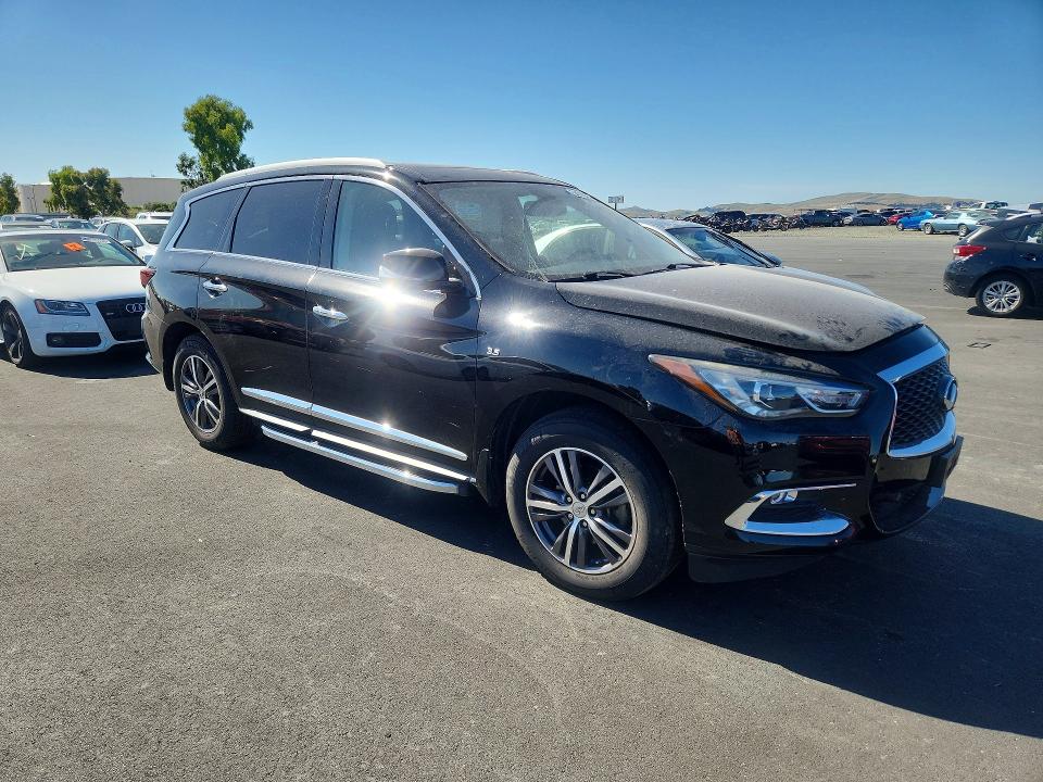54170366 :رقم المزاد ، 5N1DL0MM7HC530848 vin ، 2017 Infiniti Qx60 مزاد بيع