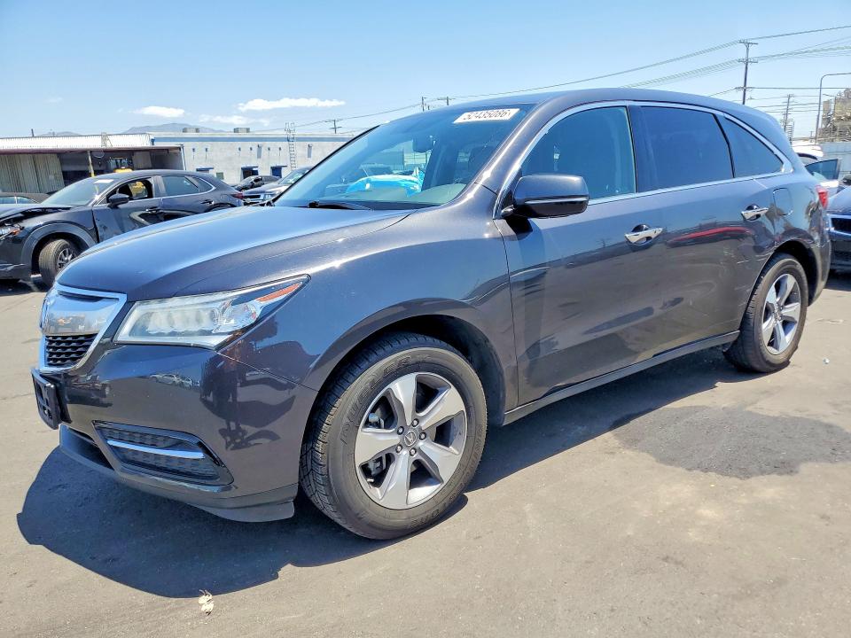 52435086 :رقم المزاد ، 5FRYD3H24EB012867 vin ، 2014 Acura Mdx مزاد بيع