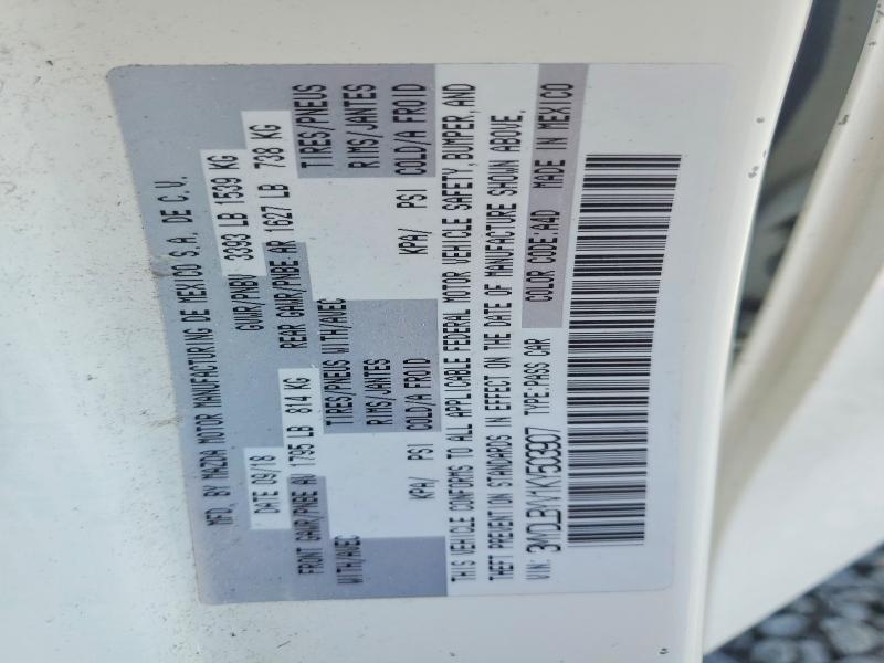 Продажа на аукционе авто 2019 Toyota Yaris, vin: 3MYDLBYV1KY503907, номер лота: 55080496