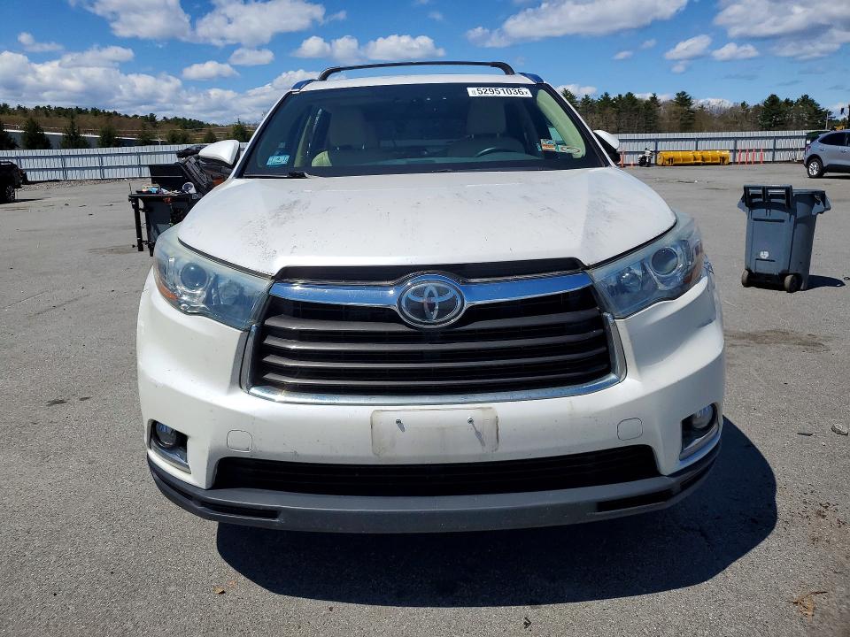 52951036 :رقم المزاد ، 5TDDKRFH1FS146765 vin ، 2015 Toyota Highlander مزاد بيع