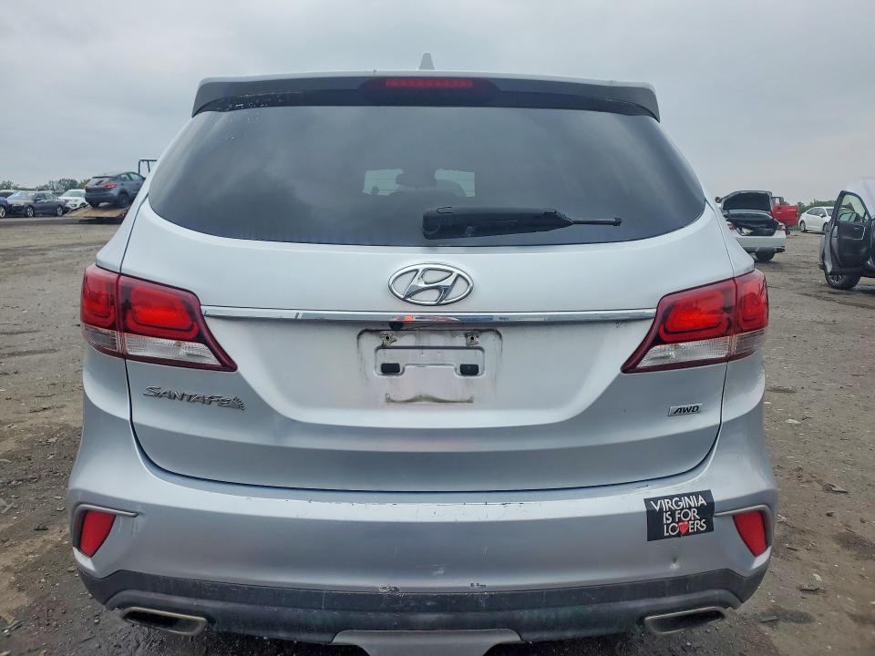2017 Hyundai Santa Fe მანქანა იყიდება აუქციონზე, vin: KM8SMDHF7HU191381, აუქციონის ნომერი: 54517186