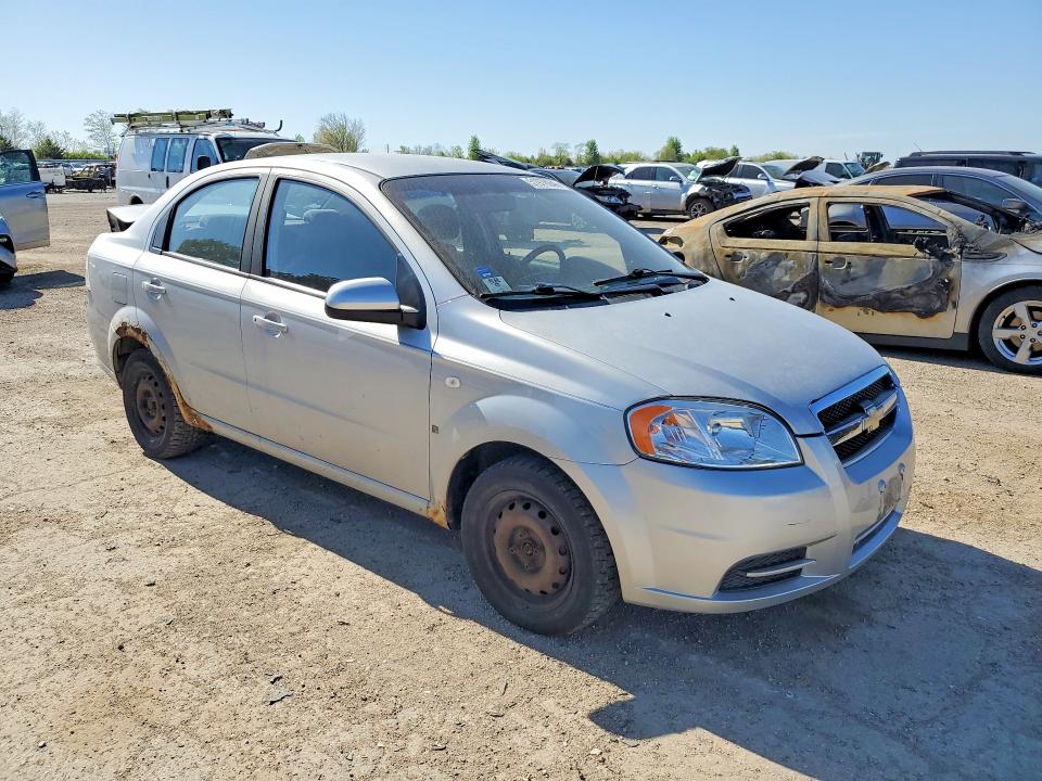 2007 Chevrolet Aveo მანქანა იყიდება აუქციონზე, vin: KL1TD56657B128220, აუქციონის ნომერი: 51978946