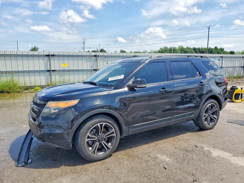 53830876 :رقم المزاد ، 1FM5K8GTXFGA31458 vin ، 2015 Ford Explorer مزاد بيع