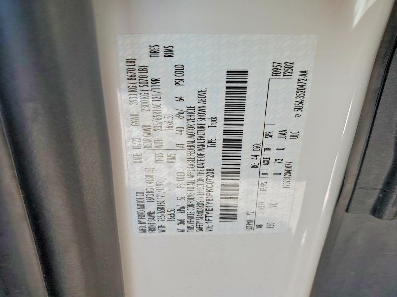 Продаж на аукціоні авто 2023 Ford Transit, vin: 1FTYE1Y81PKC07208, номер лоту: 53733166
