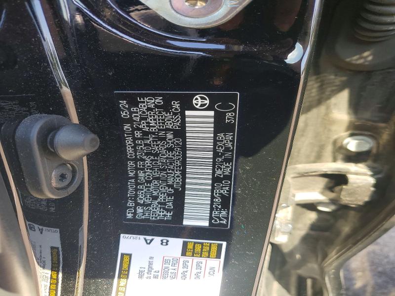 Продажа на аукционе авто 2024 Toyota Corolla Hybrid, vin: JTDBCMFE9R3059120, номер лота: 53266616