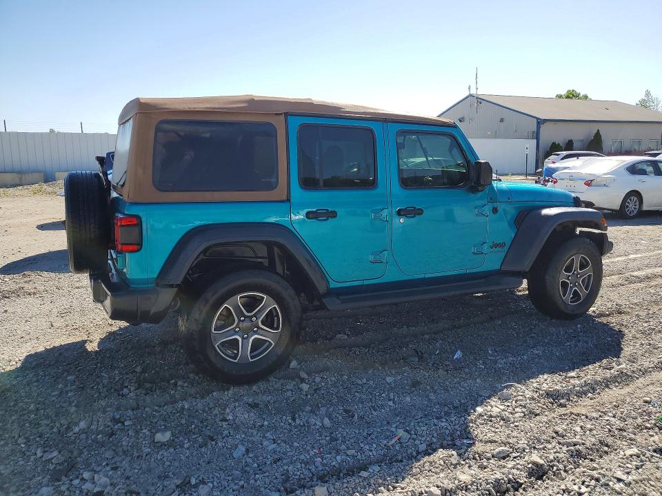 Продаж на аукціоні авто 2020 Jeep Wrangler Unlimited, vin: 1C4HJXDNXLW154330, номер лоту: 52664286
