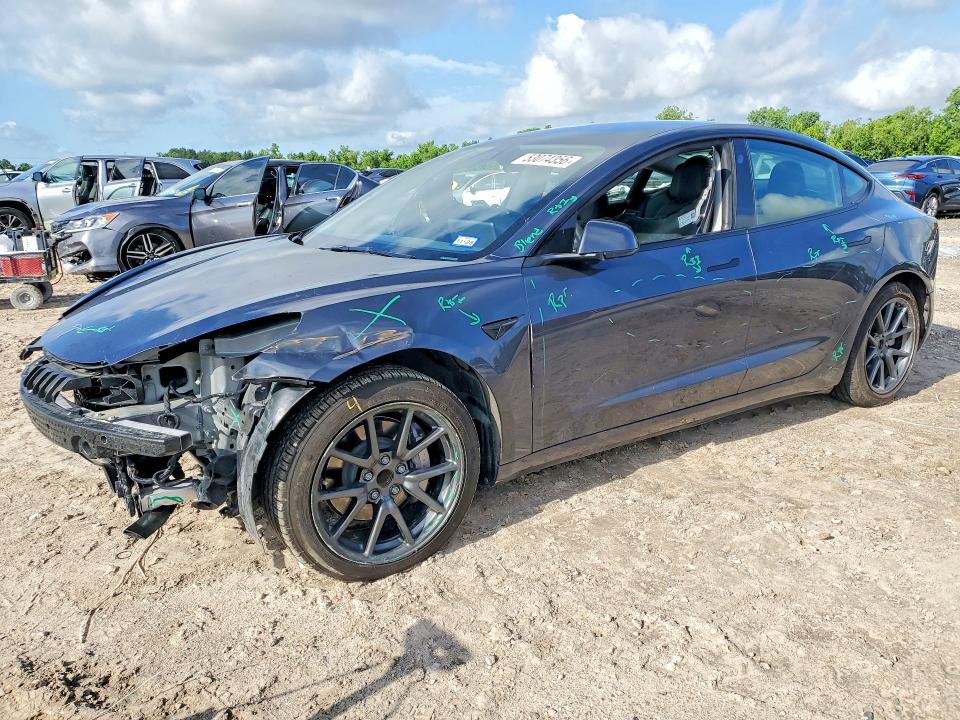 2023 Tesla Model 3 მანქანა იყიდება აუქციონზე, vin: 5YJ3E1EA7PF672168, აუქციონის ნომერი: 53074356