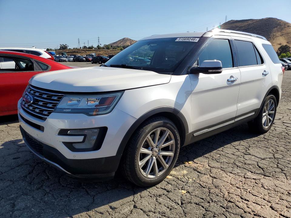 2016 Ford Explorer მანქანა იყიდება აუქციონზე, vin: 1FM5K7F86GGC09374, აუქციონის ნომერი: 51569246