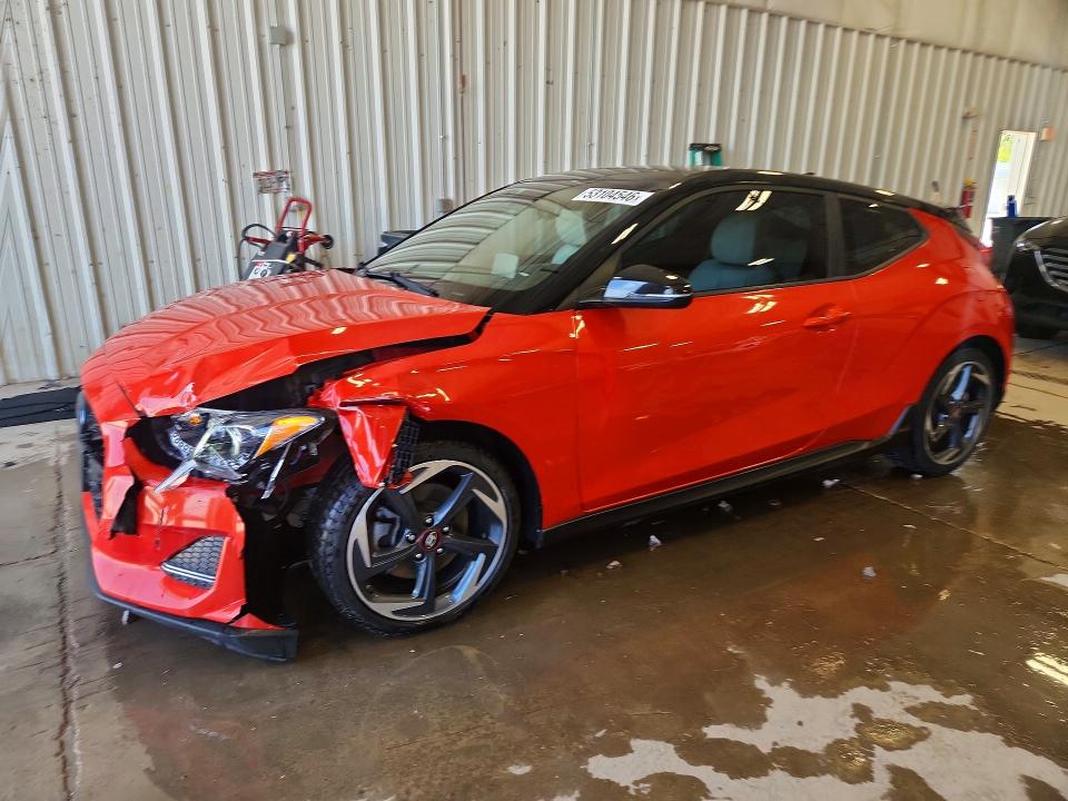 Aukcja sprzedaży 2019 Hyundai Veloster, vin: KMHTH6AB6KU014338, numer aukcji: 53104546