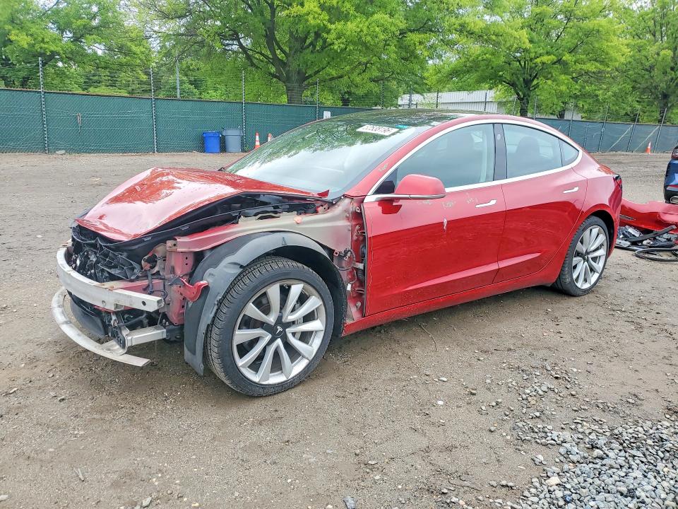 2018 Tesla Model 3 მანქანა იყიდება აუქციონზე, vin: 5YJ3E1EAXJF024590, აუქციონის ნომერი: 52538196