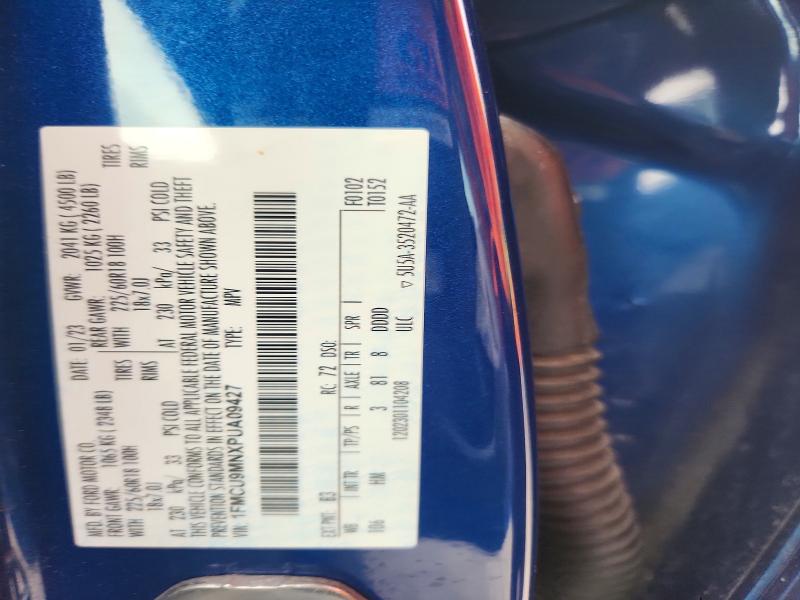 Aukcja sprzedaży 2023 Ford Escape, vin: 1FMCU9MNXPUA09427, numer aukcji: 54680816